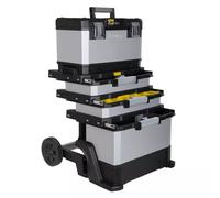 STANLEY Servante d’atelier 63L bimatière sur roulettes FatMax