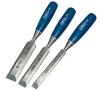 Stanley 0-16-128 Set de 3 ciseaux a bois 5002 (12, 18, 25mm)