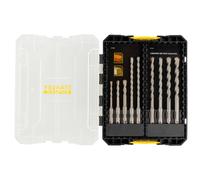 Stanley - Set de forets à béton et maçonnerie SDS Plus 9 pièces STA88562-XJ