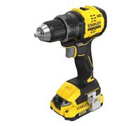 Stanley Perceuse-visseuse SFMCD714D2T-QW 18V sans balais 1900 tr/min Noir et Jaune