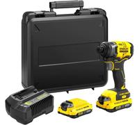 Stanley SFMCF810D2K-QW FatMax V20 Visseuse a chocs (18V/2x2,0Ah), coffret