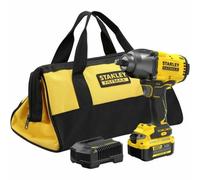 Stanley Clé à chocs SFMCF940M1 BRUSHLESS V20 18V 1/2" 949Nm, 1x4Ah, chargeur, mallette