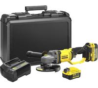 Stanley SFMCG400M2K-QW FatMax V20 Meuleuse 125mm (18V/2x4,0Ah), coffret
