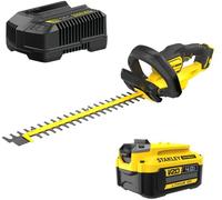 Stanley SFMCHT855M1-QW FatMax V20 Taille-haie sans fil (55cm/18V/1x4,0Ah)