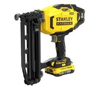 Stanley - Cloueuse sans fil 18V 25-64 mm, 2 batteries 2,0 Ah Li-Ion, chargeur SFMCN616D2K-QW