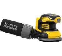 Stanley Ponceuse excentrique sans fil, 18V, Gamme FATMAX V20, 12000 trs/mn, Sans Batterie Ni Chargeur, SFMCW220B-XJ Noir/Jaune
