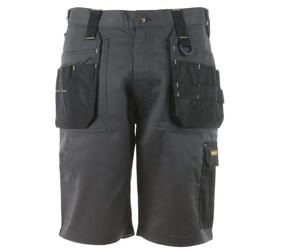 Stanley - Short de travail pour hommes, taille 5, gris/noir 49973/56