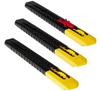 STANLEY SM9 Lot de 3 cutters à lames cassables, 2/10/150