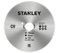 Stanley STA10230-XJ Lame de scie circulaire 190x30mm, 100 dents