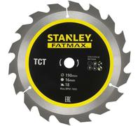 Stanley STA15370-XJ Lame de scie circulaire TCT 190 x 16 mm x 18 dents bois