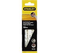 Stanley Lames de scie sabre STA21172-XJ HCS 152 mm Bois/Plastique Coupe fine et droite Lot de 2