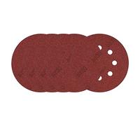 Stanley Disques pour ponceuse orbitale STA32032-XJ – 5 disques Ø 125 mm, marron