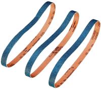 Stanley STA33316-XJ Bandes abrasives, carbure de silicium, P60, 13x455mm, lot de 3