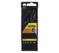 STANLEY Cassette de 5 mèches à bois 3 pointes 4-10mm STA56001-QZ