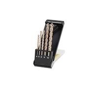 STANLEY Cassette de 5 forets béton précision 4, 5, 6, 8, 10mm