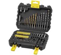 Stanley STA88546-XJ Set de 50 pieces comprenant forets, embouts de tournevis et douilles