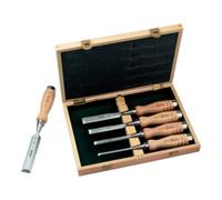 Stanley Coffret de 5 ciseaux à bois Bailey 2-16-217 – manches en bois