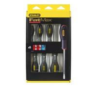 Stanley Stanley Jeu de tournevis FatMax à fente/PZ, 6 pcs. Quantité:1