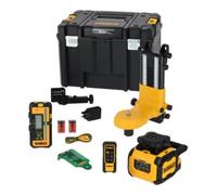 Niveau laser rotatif simple pente - faisceaux verts - USB-C - DEWALT - DCLE15221G-QW