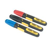 Stanley Stanley Marqueur permanent Stanley couleur 3 pces Quantité:3