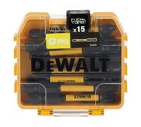 Stanley Stanley Set de 15 embouts Ph2 57 mm présentoir comptoir 21 sets Quantité:15