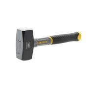 STANLEY STHT0-54128 massette - manche en Fibre de Verre - manche bi-matière plus Confortable - Grip pour une meilleure Prise en main - Liaison epoxy de la Tête 1,5 kg Gris