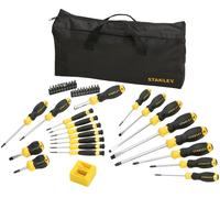 Stanley STHT0-62113 Kit outils tournevis de 42 pieces + sac bandouliere