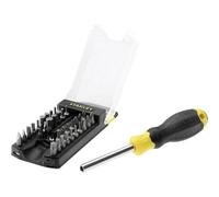 Stanley STHT0-70885 Tournevis porte-embouts - 34 embouts inclus Jaune/Noir