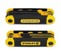 Stanley STHT71839 Lot de 2 clés hexagonales pliantes métriques et SAE