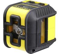 Stanley Niveau laser croix & équerre STHT77592-1 — faisceau vert 4× plus lumineux, portée 16m, IP50