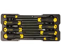 Stanley STMT1-74181 Tournevis, Multicolore, Set de 8 Pièces Multicolore