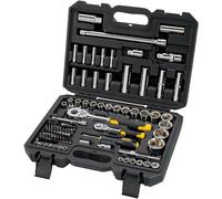Stanley STMT17379-1 Jeu de clés a douilles 1/4" + 1/2", 96pcs