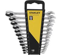 Stanley - Set de 12 clés mixtes à cliquet STMT82847-0