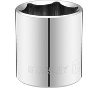 Stanley Douille Stanley 1/2" 6 pans 32 mm Quantité:1