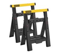 Stanley Paire de tréteaux pliables télescopiques Vario STST1-70559 71.4x7.4x76.2 450 kg