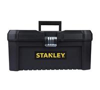 Stanley Boîte à outils STST1-75518 – 2 organiseurs, attaches métalliques, cadenassable – Multicolore