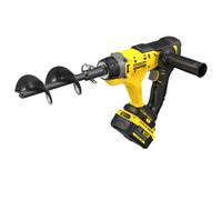 Stanley - Tarière 18 V, 1 batterie Li-Ion 4,0 Ah, chargeur SFMCGA75M1-QW