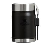 Stanley 1913 – Boîte repas isotherme Legendary Black 2.0 400 ml avec cuillère-fourchette, noire