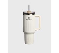 Stanley Quencher H2.O FlowState Fluted Tumbler gobelet en acier inoxydable avec paille grand format Cream Gloss 1 pcs