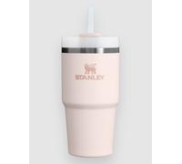 Stanley Quencher H2.O FlowState Tumbler gobelet en acier inoxydable avec paille petit format Rose Quartz 600 ml