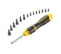 Kit de tournevis à cliquet avec embouts Stanley 21 pièces