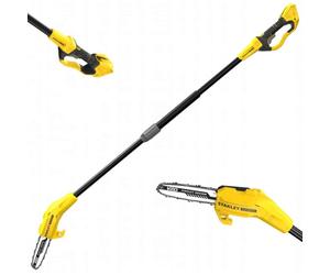 Stanley - Tronçonneuse d'élaguage sans fil 18V 20 cm, sans batterie ni chargeur SFMCPS620B-XJ