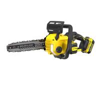 Stanley Fatmax - Tronçonneuse 18V 30 cm Brushless 4Ah SFMCCS730M1 Jaune et noir
