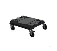 Stanley Tstak-Fatmax - Module à roulettes avec 4 roues pivotantes 360° et frein - Charge max 100 kg - En polypropylène