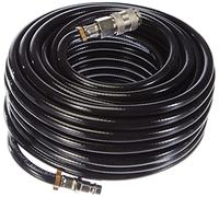 Stanley Tuyau Compresseur d'Air 20 Metres - Tuyau pour Compresseur - Max. 10Bar - Raccord Rapide Européen - PVC - Noir