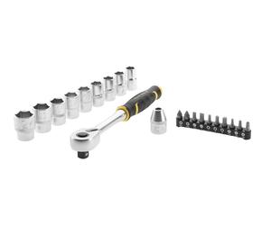 Stanley zestaw kluczy 21el. 1/2" nasadki + bity