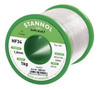 Stannol Fil à souder HF34 1,6 % 1,0 mm FLOWTIN TC CD 1 N/A