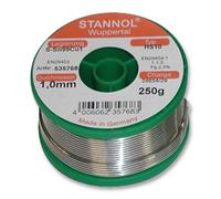 STANNOL - Fil à souder sans plomb 2,0 mm, 250 g, 227°C