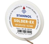 Stannol Solder-Ex Tresse à dessouder Longueur 1.6 m