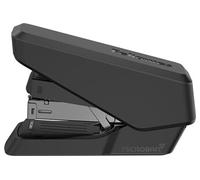 Fellowes Agrafeuse sans bourrage, capacité de 40 feuilles - Agrafeuse manuelle antibactérienne demi-bande EasyPress LX860 - Utilisable à la fois avec des agrafes 24/6 mm et 26/6 mm - Noir